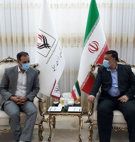 بازدید مدیرعامل محترم منطقه ویژه اقتصادی دوغارون با همراهی مدیران ومسئولان اجرایی این مجموعه از سایت مرکزی منطقه ویژه اقتصادی خراسان جنوبی